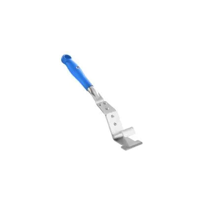 Gi.Metal - Pinza professionale in acciaio inox per afferrare in sicurezza teglie calde con bordi da 2 a 3 cm. Leggera, pratica e resistente, è dotata di una nuova impugnatura ergonomica in polimero che resiste al calore fino a 200 °C. Ideale per forni pro