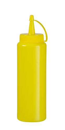 Bottiglie dosatrici, HENDI, 0,7L, Giallo, 70x(H)240mm