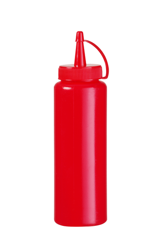 Bottiglie dosatrici, HENDI, 0,7L, Rosso, 70x(H)240mm