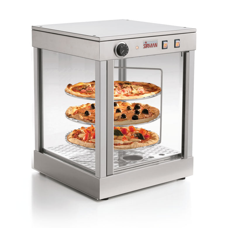 VETRINETTA PER PIZZA D.38 DOPPIA PORTA