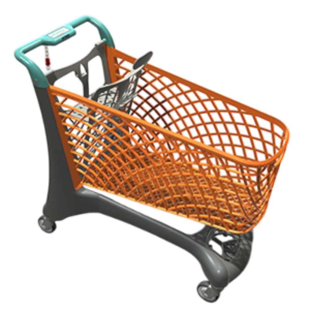 CARRELLO PER LA SPESA CITY 110 LT