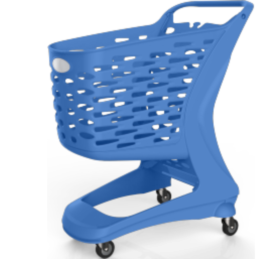 CARRELLO SPESA MINI ECO COLOR 80L