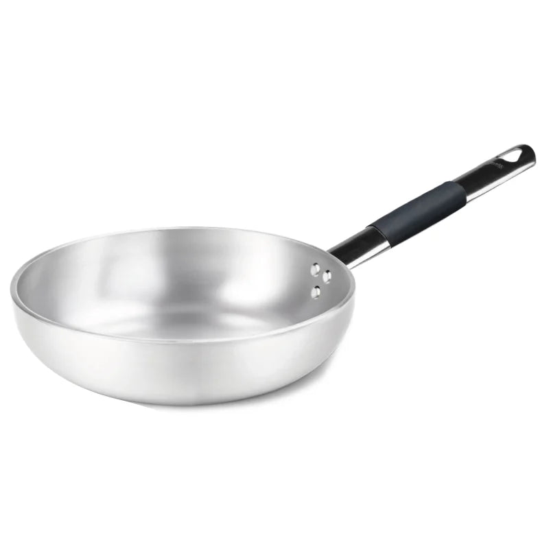 Pentole Agnelli - ALMA111B32 Padella svasata alta a saltare in alluminio 3mm – 1 manico CM. 32