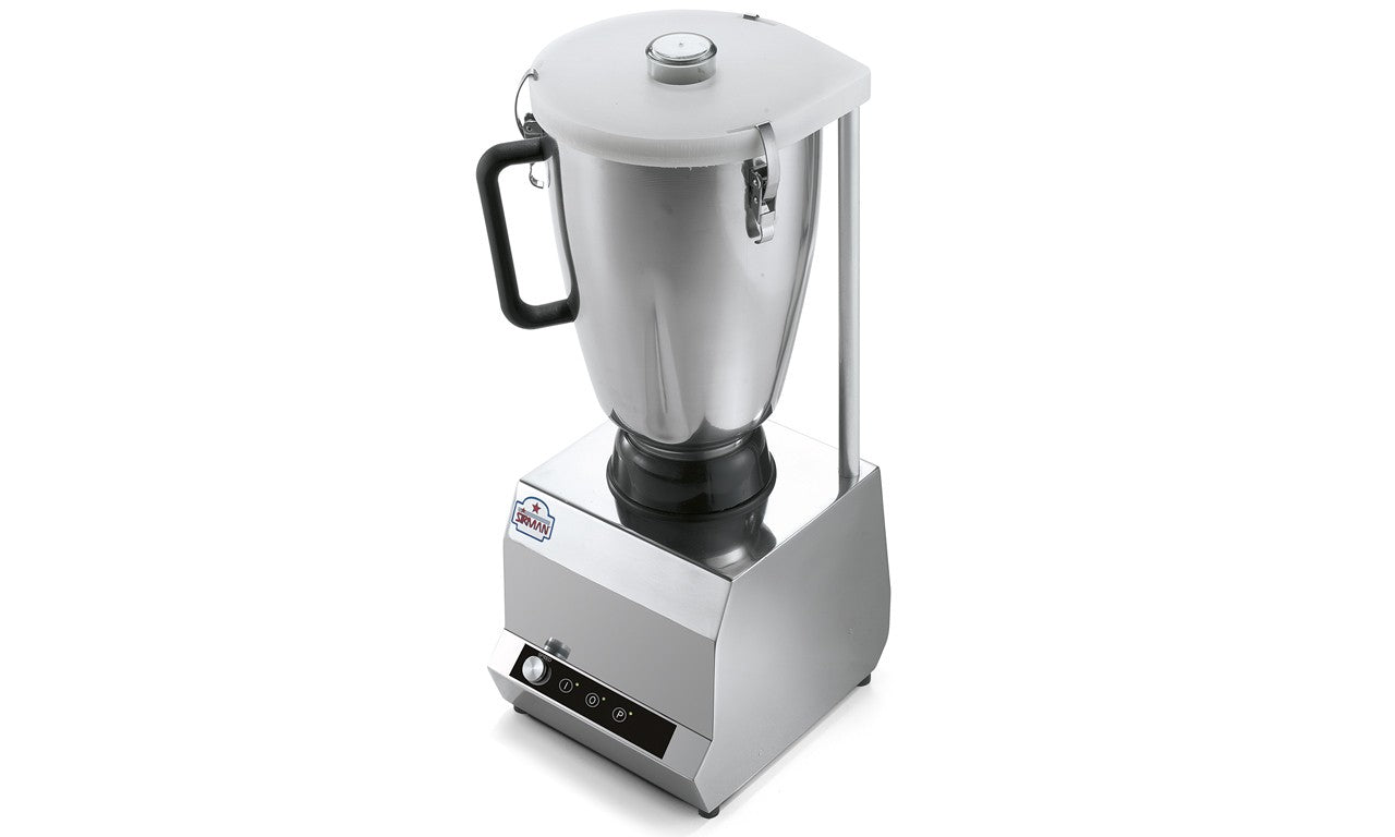 Sirman - ORIONE FIVE VV Y13 CE 230/5ORIONE FIVE Frullatore professionale nato dalle specifiche esigenze del bar, ristorante, mensa, ecc., particolarmente adatto per preparare frullati e bevande di frutta e verdura, creme, zuppe, condimenti, frappè, omogen
