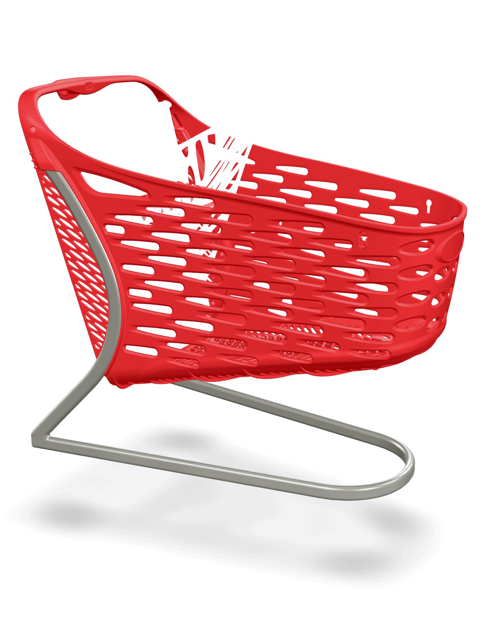 Rabtrolley - Il carrello della spesa Samba è un ibrido da 130 lt. Il cesto con manico integrato tutto in plastica, si unisce, in perfetta armonia con un telaio in acciaio tubolare. La versione Basic, realizzata con plastiche colorate e proposta di serie i