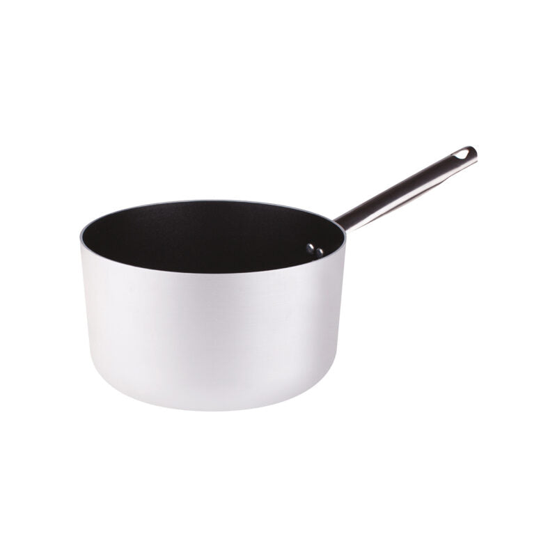 Pentole Agnelli - Casseruola antiaderente alta in alluminio 3mm – 1 manico