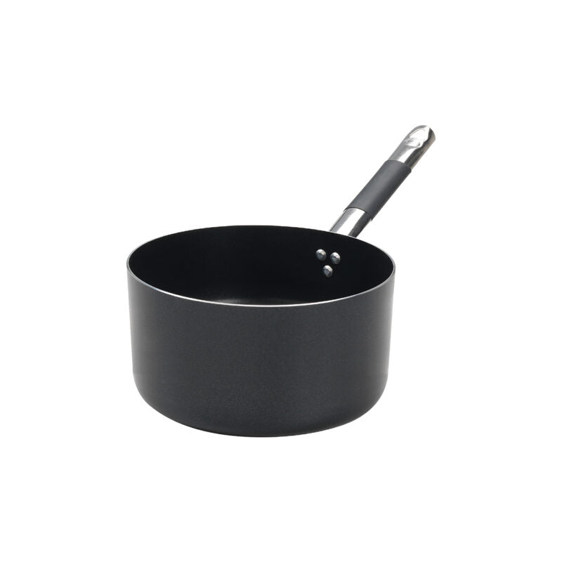 Casseruola antiaderente AlBlack alta in alluminio 3mm – 1 manico