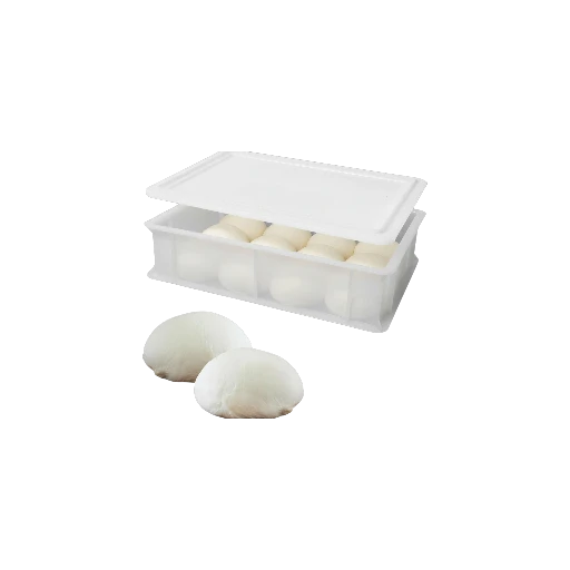 Genus Dei | Vaschetta per Lievitazione Pizza e Pane - Tre Vaschette 30x40x10 + Un Coperchio