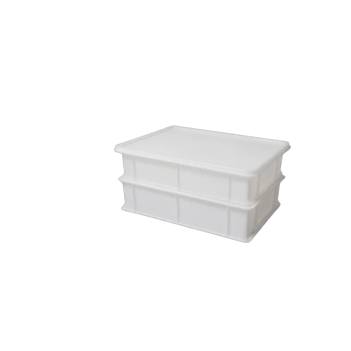 Genus dei Dei | Vaschetta per lievitazione Pizza e Pane - Due vaschette 30 x 40 H.10 + Un Coperchio