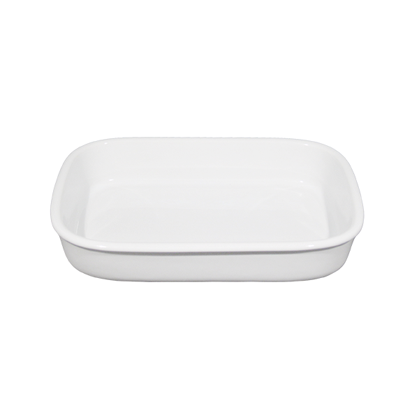 Saturnia - FORNO Pirofila Rettangolare 32 cm. bianco